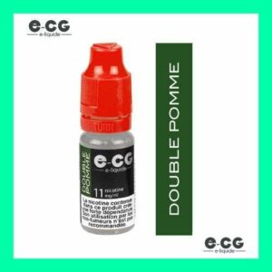 E-Liquide ECG DOUBLE POMME 10ML