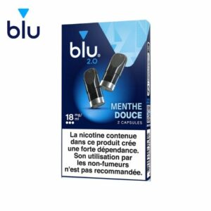 Blu 2.0 Recharges Menthe Douce (Pack de 2)