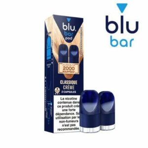 Capsules Blu Bar Classique Crème Pods x2
