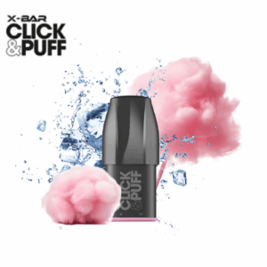 Pod X-BAR Click & Puff Barbe à Papa