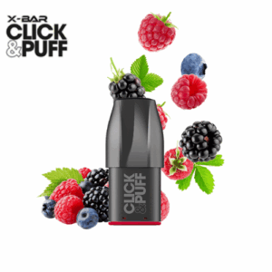 Pod X-BAR Click & Puff Fruits Rouges