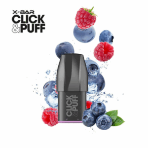 Click & Puff Myrtille Framboise Pod X-Bar