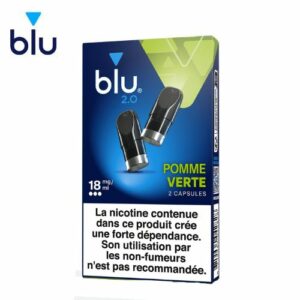 Blu 2.0 Recharges Pomme Verte (Pack de 2)