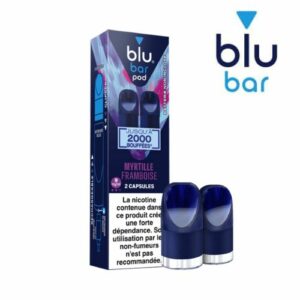 Capsules Blu Bar Pods Myrtille Framboise