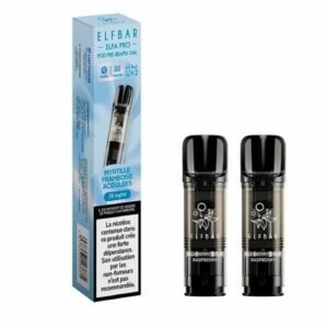 Capsule Pod Elfa Pro Myrtille Framboise Acidulée (x2) Elfbar