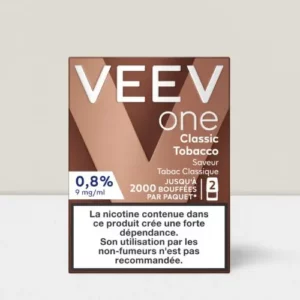 Recharge VEEV ONE Tabac Classique x2